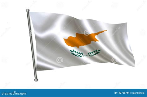 Cyprus Flag A Series Of `flags Of The World` The Country Cyprus