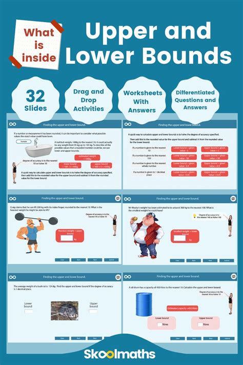 Upper And Lower Bounds Gcse Interactive Maths Lesson And Activities