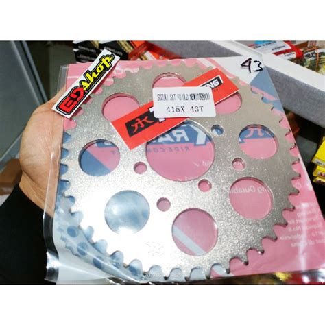 Jual Gear Belakang Tipis Satria F Tk Racing Fufi Slim Cbu