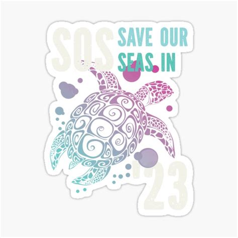 Sos Save Our Sea In 23 Save Our Sea And Oceans In 2023 Sticker For