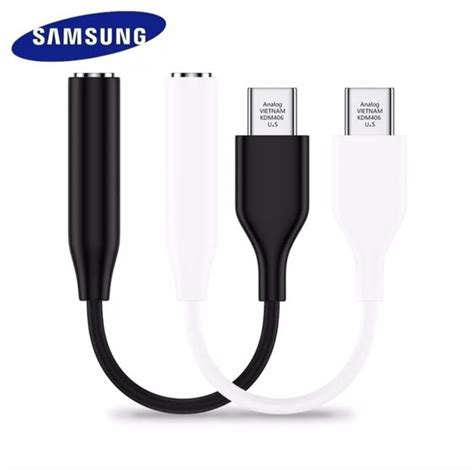 Adaptador Tipo C Samsung Para Fones Entrada P Jack Adapter Cabos E