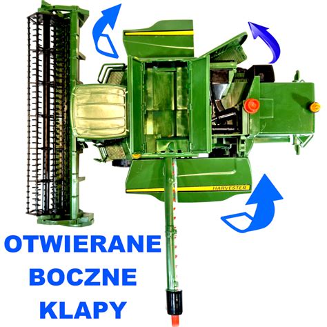 John Deere T I Du Y Kombajn Zbo Owy Traktor Zabawka Ruchome Elementy