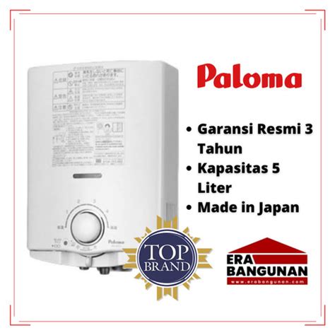 Jual Water Heater Gas Alam Lng Paloma Ph Rx Garansi Resmi Jakarta