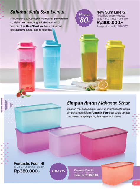 Katalog Tupperware Agustus Lengkap Brosur Promo Bulan Ini Terbaru