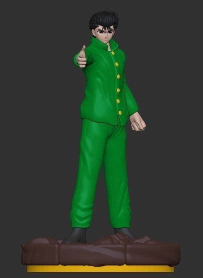 Yuyu Hakusho Yusuke Urameshi D Model D Model D Printable Cgtrader