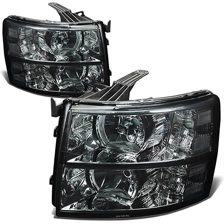 DNA MOTORING HL OH CSIL07 BK CL1 Pair Of Black Housing Headlights