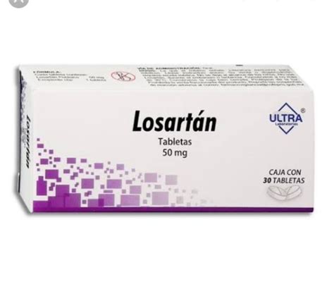 Losartan 50 Mg 90 Tabletas