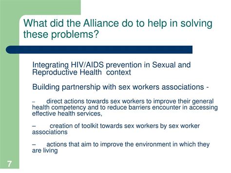 Ppt Integrated Hiv Srh Clinical Services For Female Sex Workers In