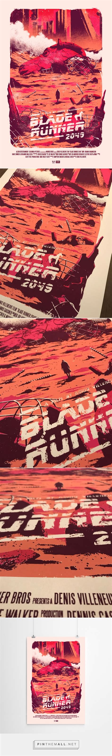 Blade Runner 2049 X Screenprint On Behance Created Via Https