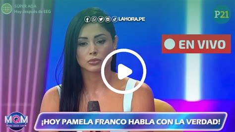 Pamela Franco Confirma Ser La Amante De Christian Cueva