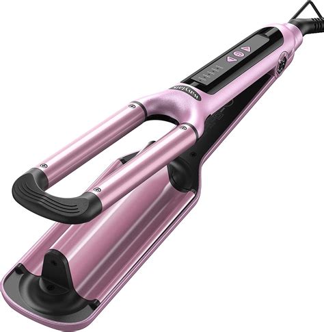 Wavytalk Beach Waves Curling Iron Barrel Deep Hair Waver Ceramic