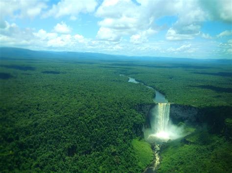 Kaieteur Falls on the Potaro River in Kaieteur National Park central ...