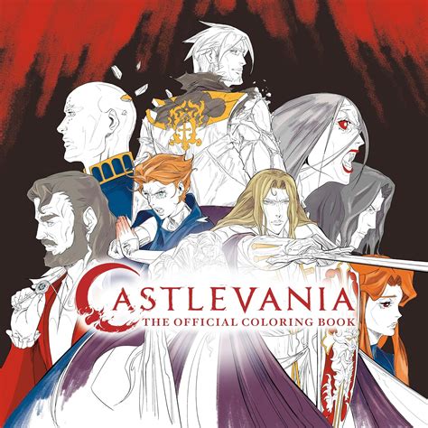 Castlevania The Official Coloring Book 9780593582213 Netflix Books