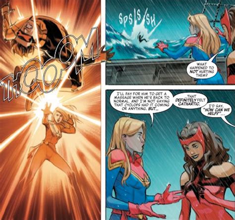 Even Captain Marvel Thinks One X Man Deserves No Mercy