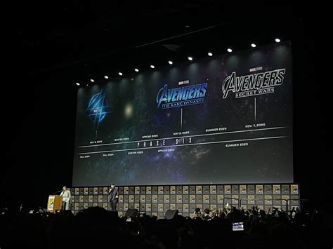 Marvel Studios Unveils Remaining MCU Phase 5, Teases Phase 6 at SDCC - THE FRIENDLY FILM FAN