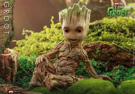 お一人様1点限りアイアムグルート I am Groot テレビマスターピース フィギュア グルート マーベル ホットトイズ