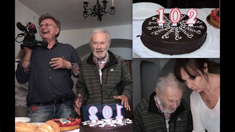 Gaspare De Lama 102 Anni Pt 4 La Torta Del Compleanno Suona Piccola