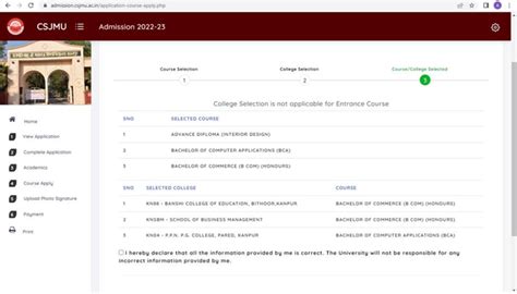 CSJM Kanpur University Admission 2023 (Started): Dates, Registration ...