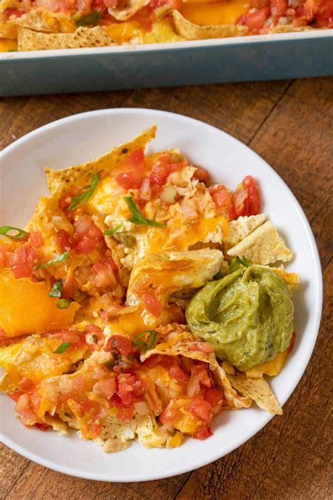 Easy Cheesy Baked Chilaquiles Recipe Dinner Then Dessert