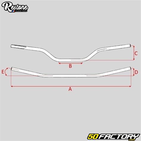 Guidon Mbk Mag Max Noir Pi Ce Mobylette Cyclomoteur