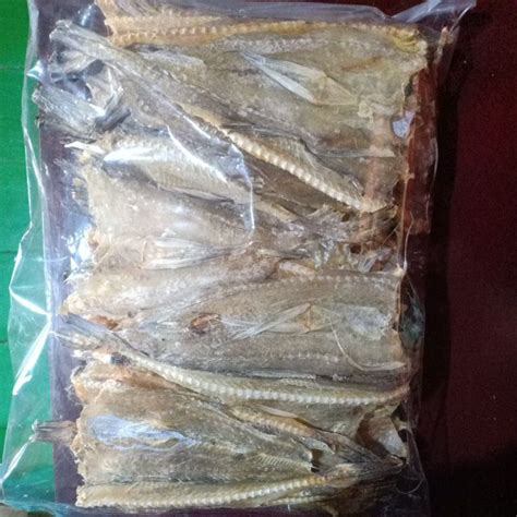 Jual Ikan Asin Tipis Lomek Belah Siting Pin Gram Khas Bagan Sinaboi