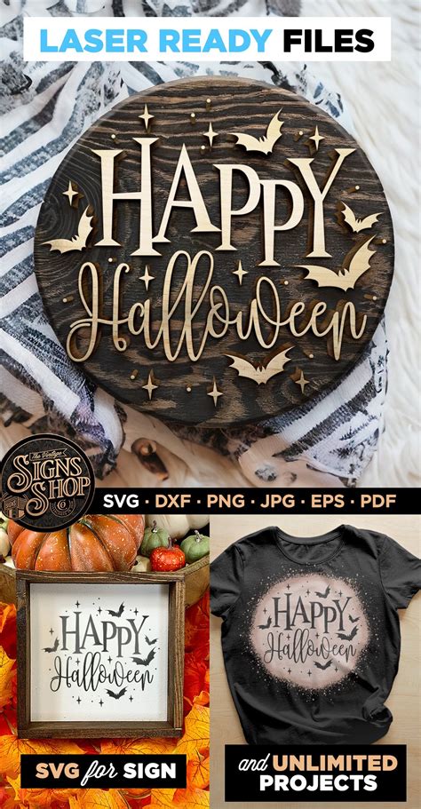 Halloween SVG Round Signs