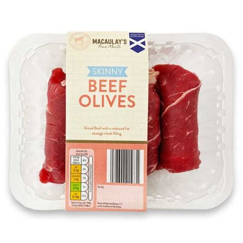 Macaulay S Skinny Beef Olives 350g HelloSupermarket