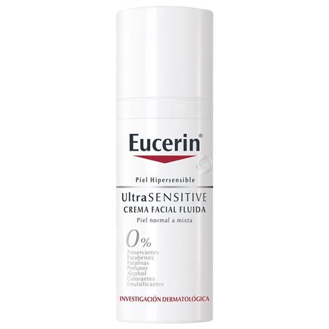 Eucerin Ultrasensitive Crema Facial Fluida Piel Normal A Mixta X 50ml