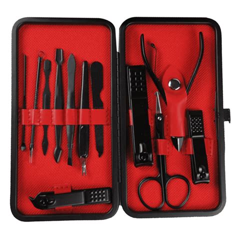 Manicure Set Nail Clippers Pedicure Kit Stainless Steel Professional ...