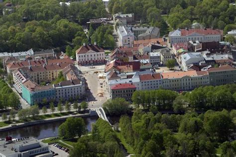 Vaade õhust Ees ülejõe park Malev Toom Ajapaik