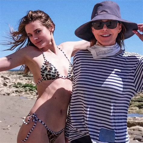 Charlotte Lawrence Bikini With Her Moms Jacked Up Face Of The Day DrunkenStepFather