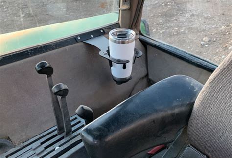 Solid Sound Guard Cup Holder For John Deere Sound Gard Cab