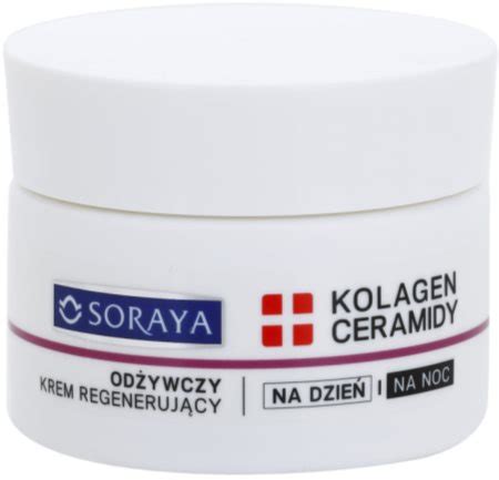 Soraya Collagen Ceramides odżywczy krem regenerujący z masłem shea