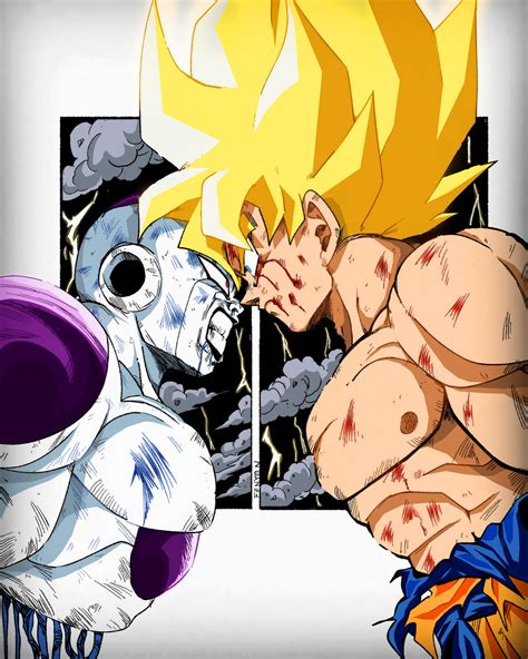 Giuseppe Riccio Goku Vs Freezer