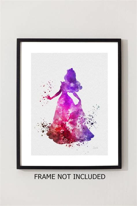 Aurora Sleeping Beauty ART PRINT 10 x 8 illustration by SubjectArt ...