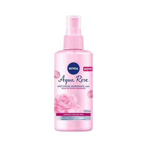 Mist Hidratante Facial Nivea Aqua Rose 150ml Extrafarma