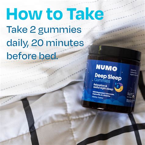 Deep Sleep Gummies Numo Gummies