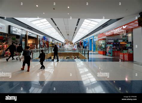 Interior of Westfield Southland shopping mall at Melbourne, Australia ...