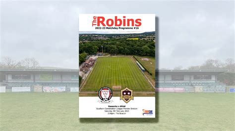 Download your Hassocks v Alfold programme | Hassocks Football Club