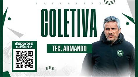 COLETIVA AO VIVO APRESENTAÇÃO TÉCNICO ARMANDO YouTube