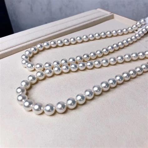 Hanadama Mm Akoya Pearl Necklace Akoya Pearl Necklace Fine