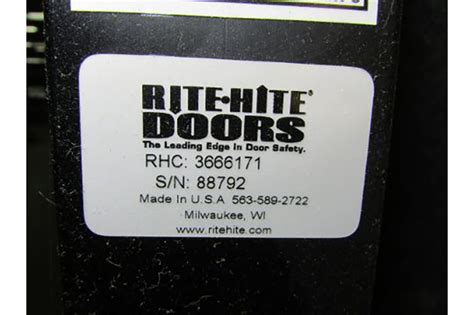 Used Rite Hite LiteSpeed Doors | American Surplus Inc.