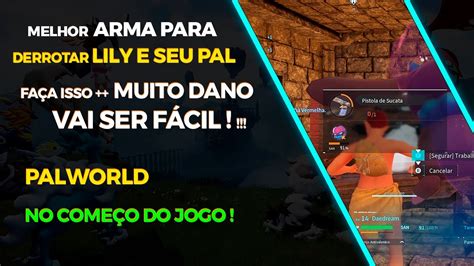 MELHOR ARMA para DERROTAR BOSS LILY na 2º TORRE MUITO FÁCIL PISTOLA