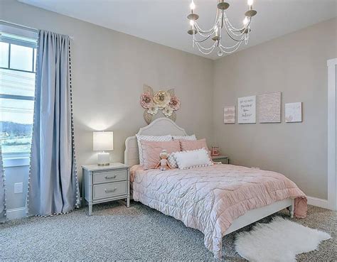 Luxurious Pink Bedding And Gray Carpet Soul Lane