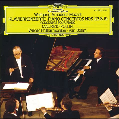 Mozart Piano Concertos Nos De Maurizio Pollini Filarm Nica