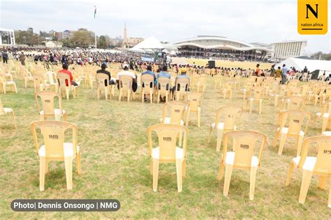 NTV Kenya On Twitter Empty Chairs At Uhuru Gardens As Kenyans Keep