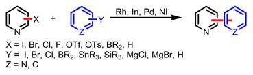 Pd Ii Catalyzed C Selective Arylation Of Pyridine With Hetero Arenes