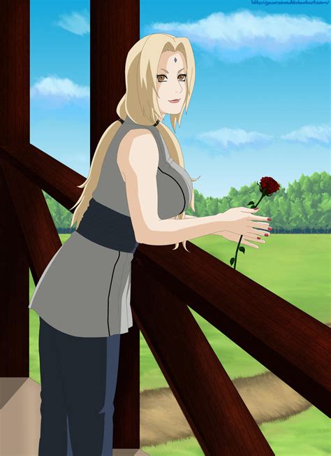 Tsunade The Red Rose By Mr Artz On Deviantart