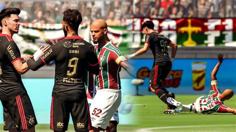 BRIGUEI O FELIPE MELO FLA X FLU PEGOU FOGO FIFA 22 MODO