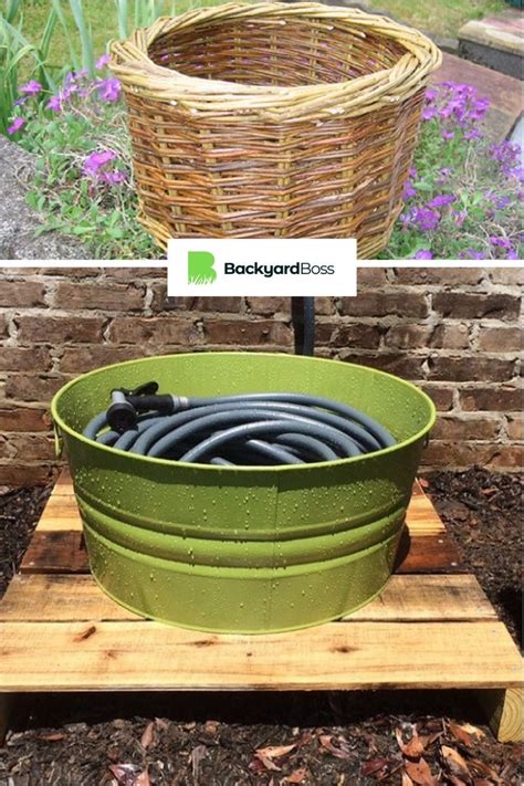 16 Creative Diy Expandable Hose Storage Ideas For Your Garden Hose